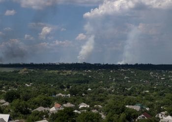 Şehir Düşerken Ukrayna’nın Luhans’taki Son Umudu kullanank Düşüyor