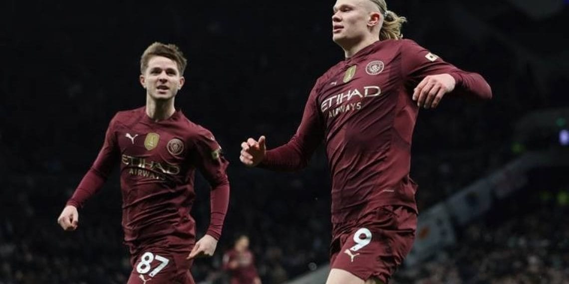 Erling Haaland Tarihe Gekti: Manchester City, Tottenham’ı Devirdi!