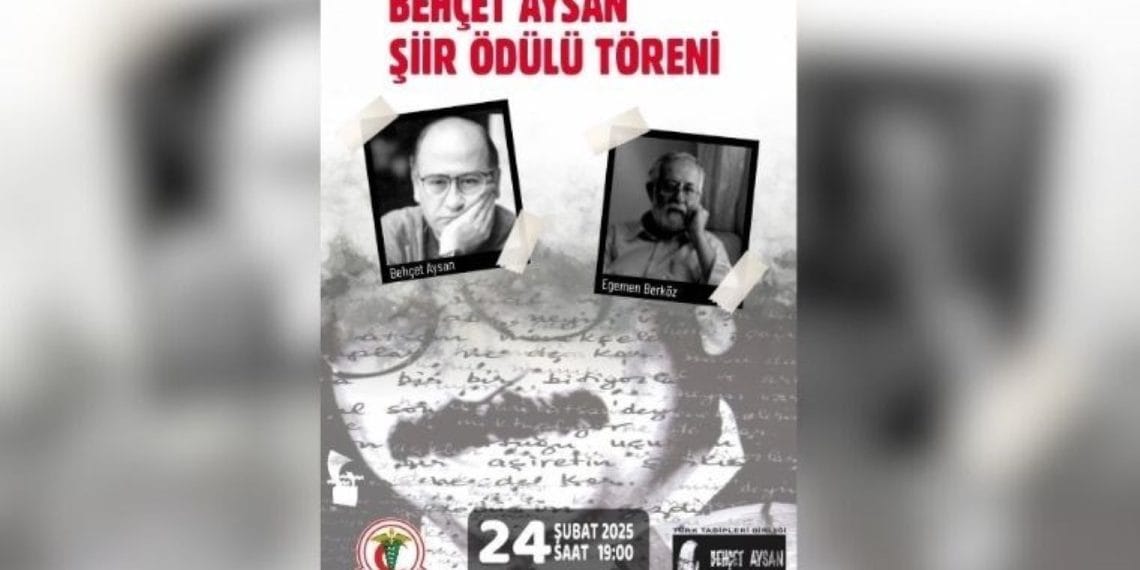 Türk Tabipleri Birveti, Behçet Aysan Şiir Mükafata Töreni’ni Dezenlior