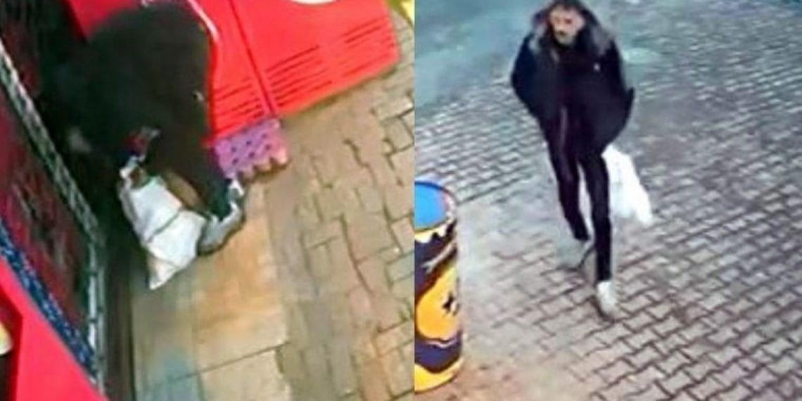 Avciilar’da pazari öndeki süt ve peynirleri çaldu