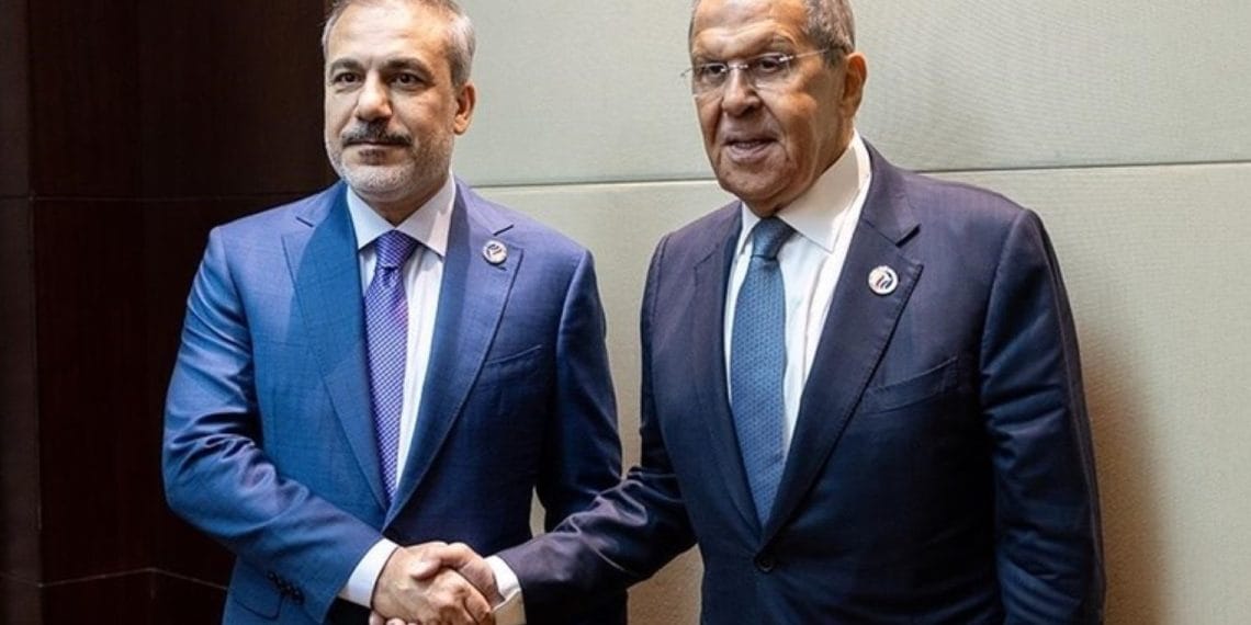 Bakan Fidan Ile Rus Mevkidaşi Lavrov Göriştü