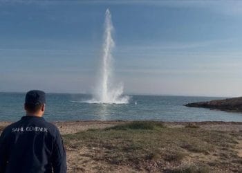 Bozcaada Azklarda Ingiliz Menheili Mayn Bulundu